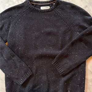 Men's Classic Navy Crewneck Sweater